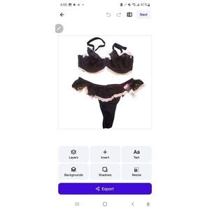 Smart & Sexy Bra And Skirted Thong Set